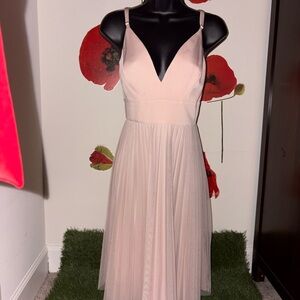 Elegant Pink or Blue BCBG Sleeveless Dress